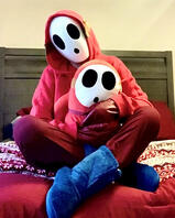 shy guy costume 2